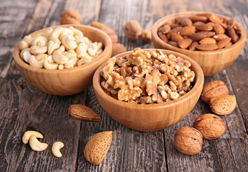 dried nuts snacks